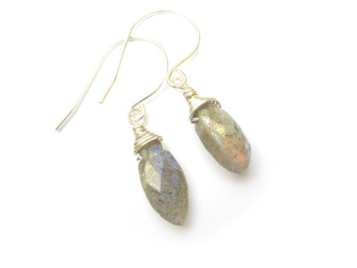 Labradorite Earrings